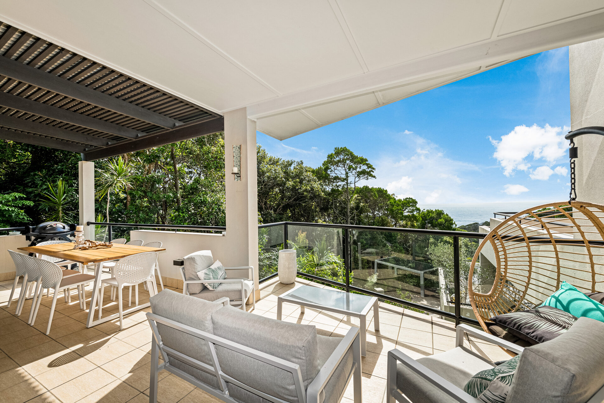 Ocean views from Villa Solana deck